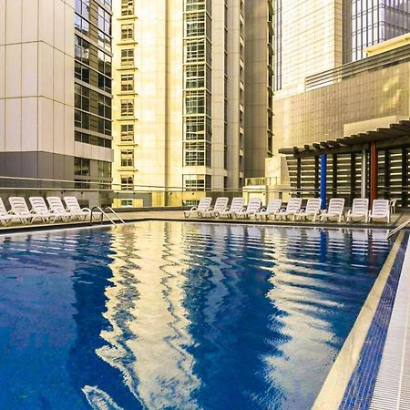 Higuests - Roomy Apt With Infinity Pool Close To Burj Khalifa Дубай Екстериор снимка